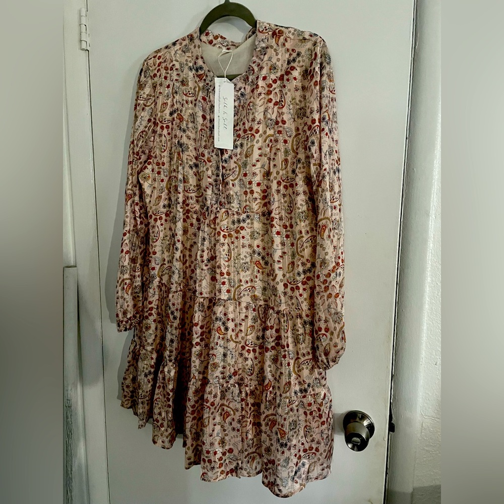 Silk & Salt Pink Dress